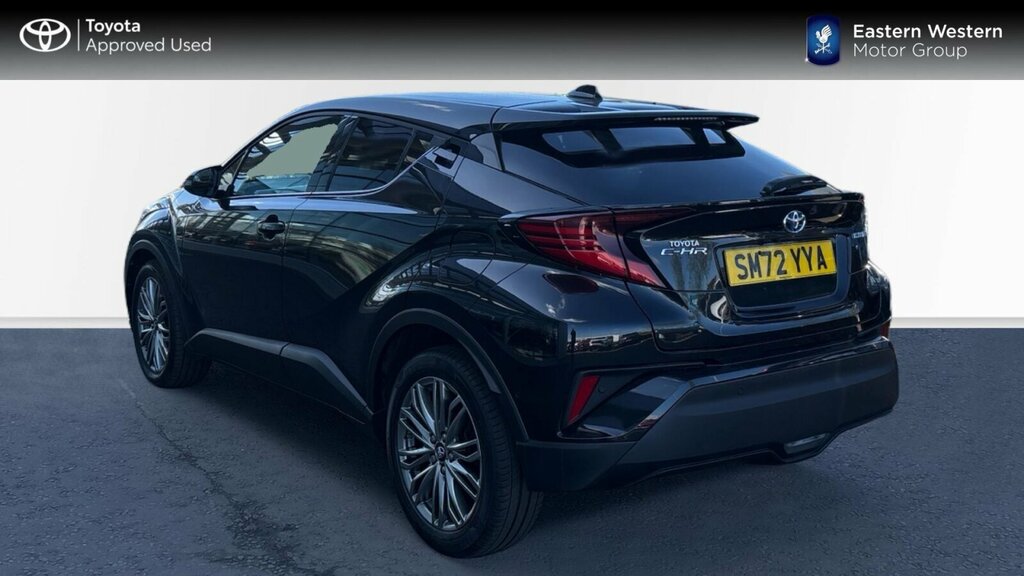 Toyota C-Hr 1.8 Vvt-h Excel Cvt Euro 6 Ss SM72YYA Black #4