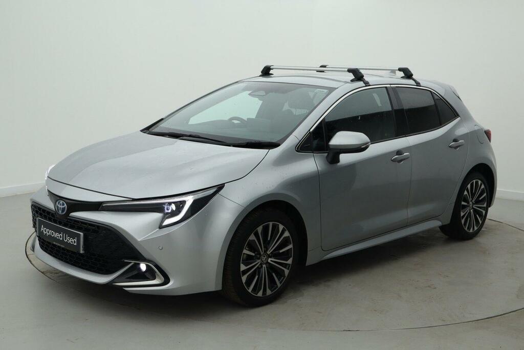 Toyota Corolla 1.8 Vvt-h Design Hatchback Hybrid Cvt E SK73KPV Silver #3