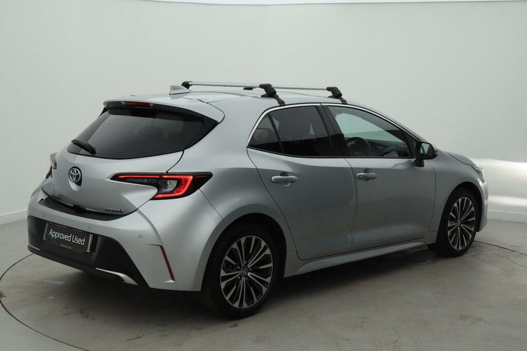 Toyota Corolla 1.8 Vvt-h Design Hatchback Hybrid Cvt E SK73KPV Silver #2