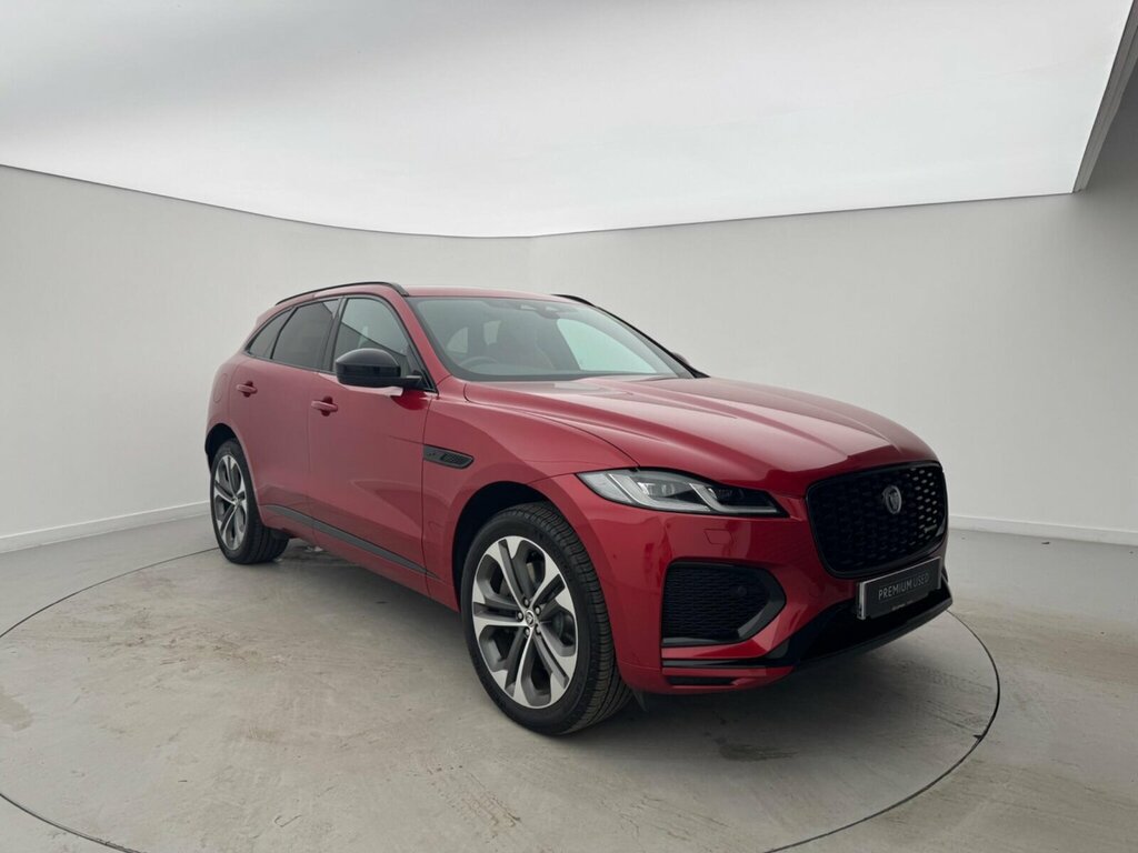 Jaguar F-Pace 3.0 D300 Mhev R-dynamic Hse Black Awd Euro 6 Red