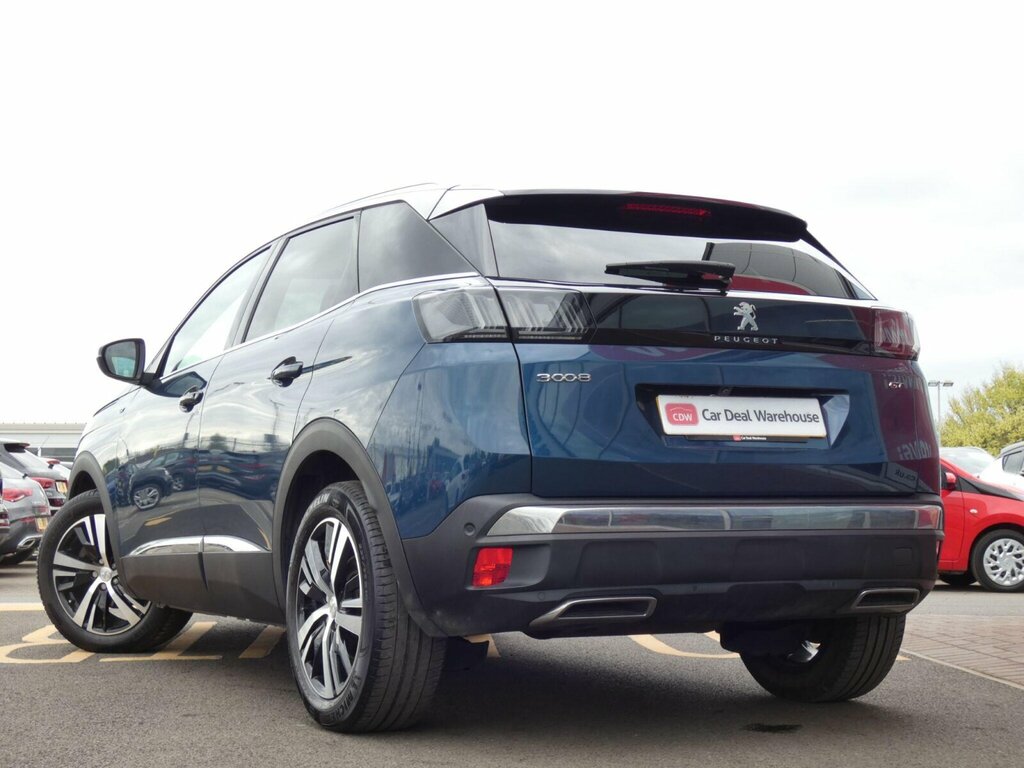 Peugeot 3008 1.2 Puretech Gt Euro 6 Ss SL71XHG Blue #2