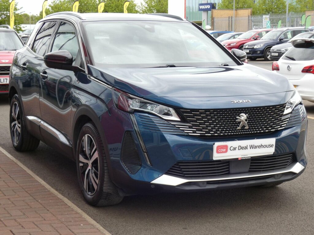 Peugeot 3008 1.2 Puretech Gt Euro 6 Ss SL71XHG Blue #6
