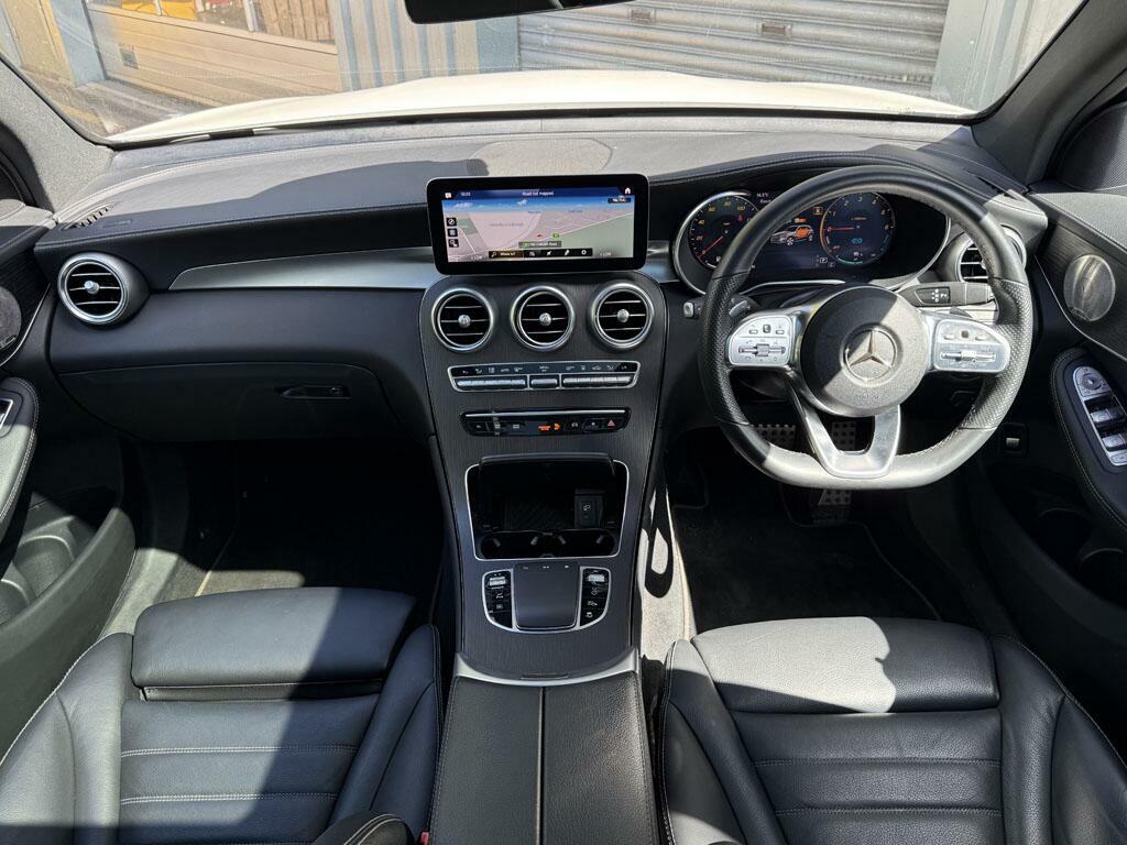 Mercedes-Benz GLC Class Glc 300De 4Matic Amg Line Premium Plus 9Gtron SK21AHT White #5