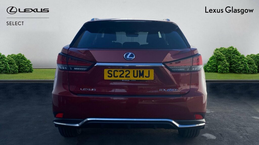 Lexus RX 3.5 450H V6 Premium Suv Hybrid E-cvt SC22UMJ Red #5