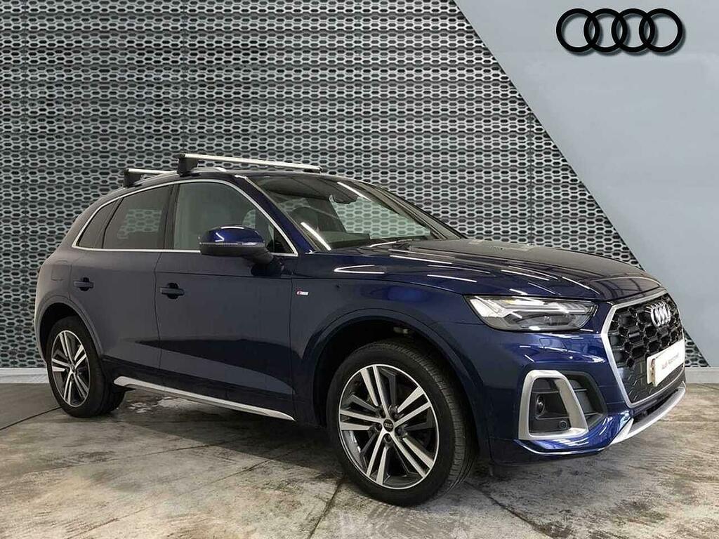 Audi Q5 S Line 40 Tdi Quattro 204 Ps S Tronic Blue