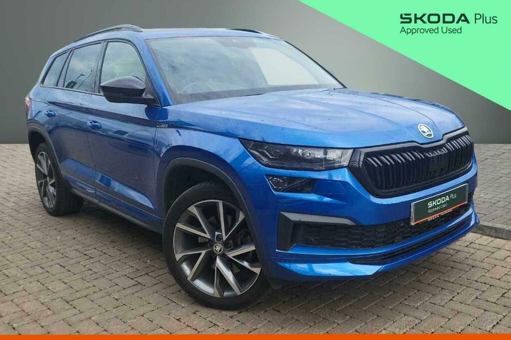Skoda Kodiaq 2.0 Tdi Sportline Dsg 4Wd Euro 6 Ss 7 Seat Blue