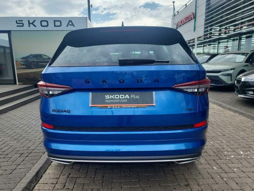 Skoda Kodiaq 2.0 Tdi Sportline Dsg 4Wd Euro 6 Ss 7 Seat SR73KFT Blue #5