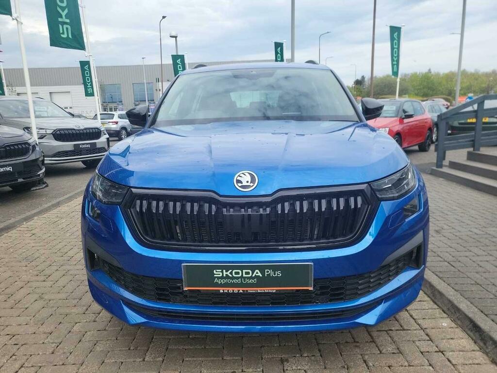 Skoda Kodiaq 2.0 Tdi Sportline Dsg 4Wd Euro 6 Ss 7 Seat SR73KFT Blue #3