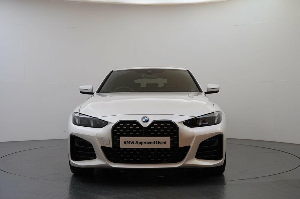 BMW 4 Series Gran Coupe 420I M Sport Gran Coupe YE25ZZL White #2