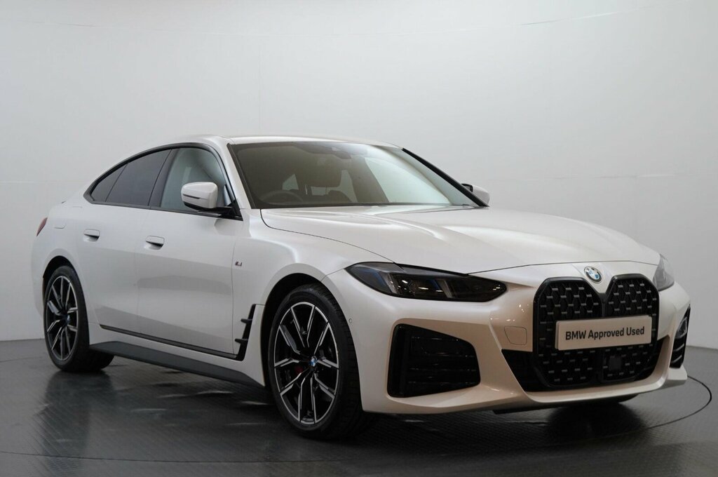BMW 4 Series Gran Coupe 420I M Sport Gran Coupe White