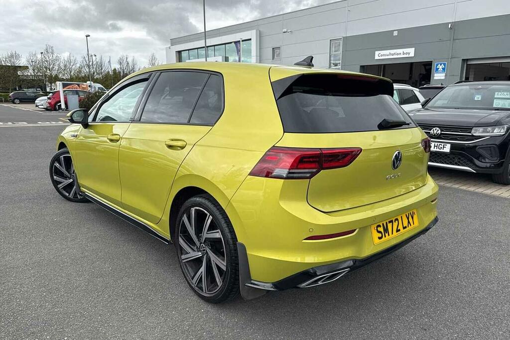 Volkswagen Golf 1.5 Tsi R-line SM72LXY Yellow #3