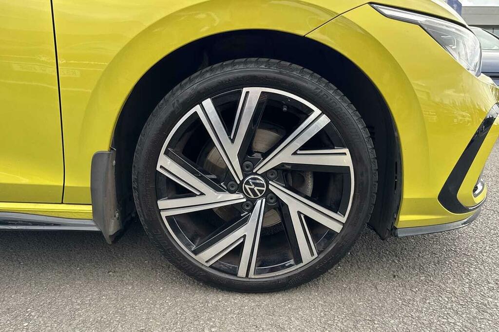 Volkswagen Golf 1.5 Tsi R-line SM72LXY Yellow #5