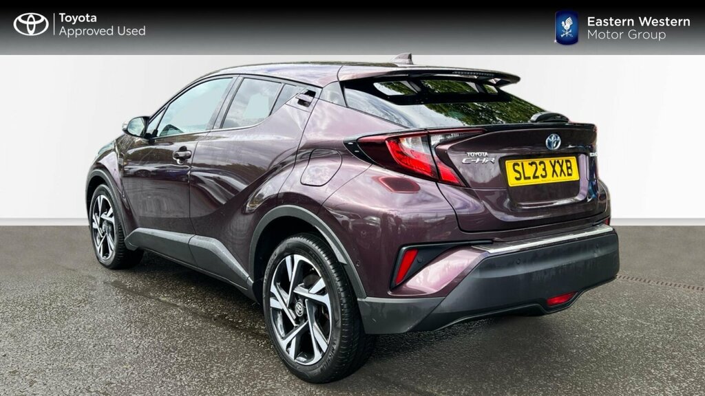 Toyota C-Hr 1.8 Vvt-h Design Cvt Euro 6 Ss SL23XXB Purple #4