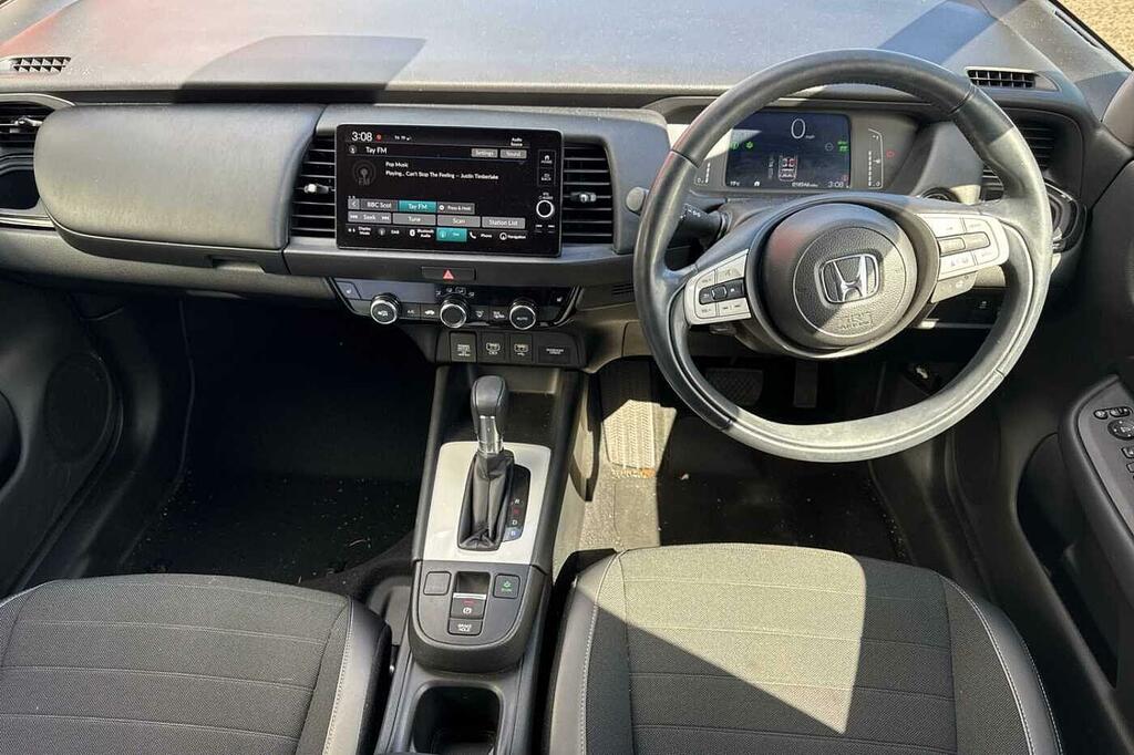 Honda Jazz 1.5 I-mmd Hybrid Crosstar Advance Ecvt SP73OGN Blue #4
