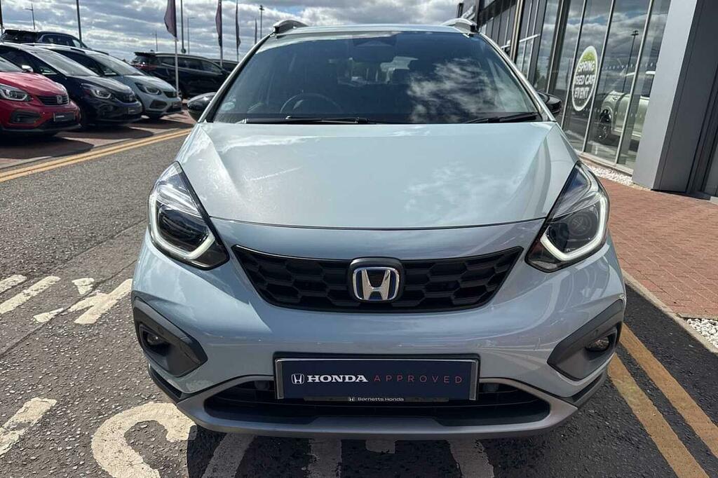 Honda Jazz 1.5 I-mmd Hybrid Crosstar Advance Ecvt SP73OGN Blue #6