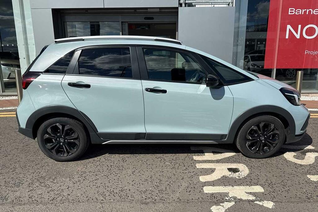 Honda Jazz 1.5 I-mmd Hybrid Crosstar Advance Ecvt SP73OGN Blue #5
