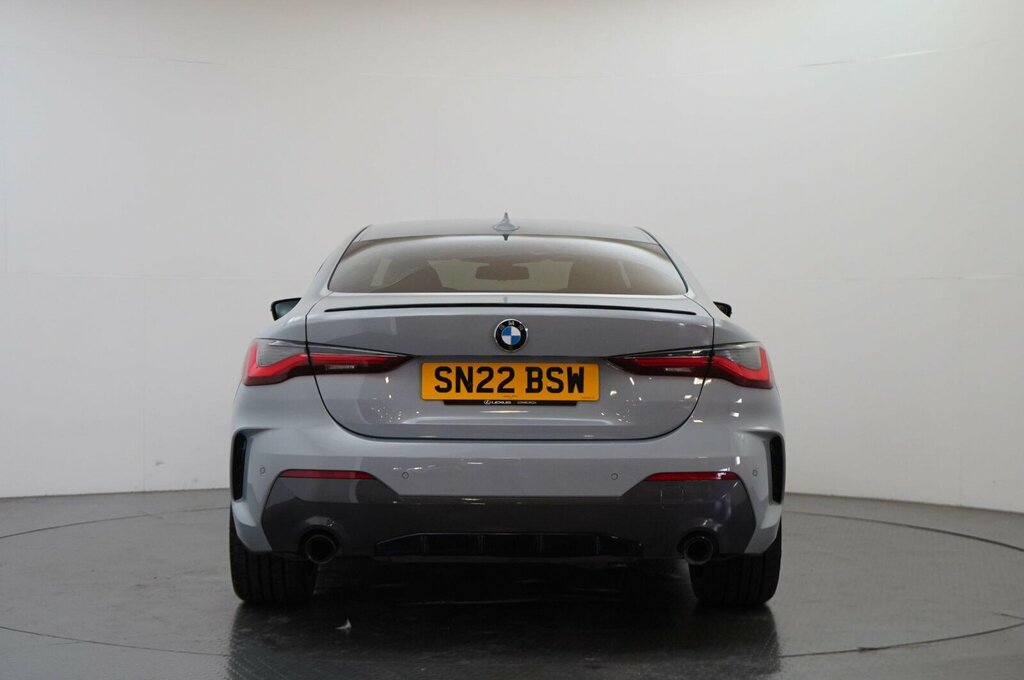 BMW 4 Series 2.0 430I M Sport Euro 6 Ss SN22BSW Grey #5