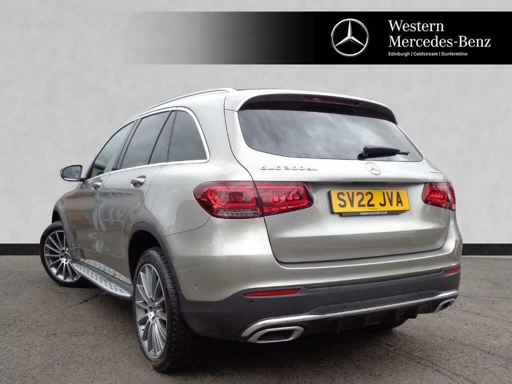 Mercedes-Benz GLC Class Glc 300 De 4Matic Amg Line SV22JVA Silver #2