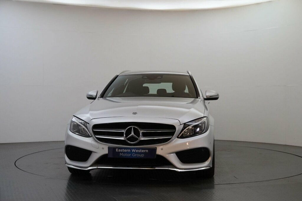 Mercedes-Benz C Class C 220 D Amg Line KT67HWN Silver #2