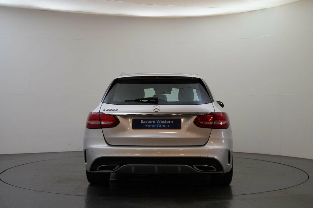 Mercedes-Benz C Class C 220 D Amg Line KT67HWN Silver #5
