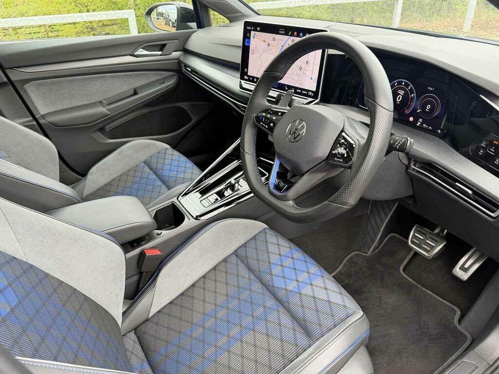 Volkswagen Golf 2.0 Tsi 333 R Black Edition 4Motion Dsg KN75VJV Blue #6