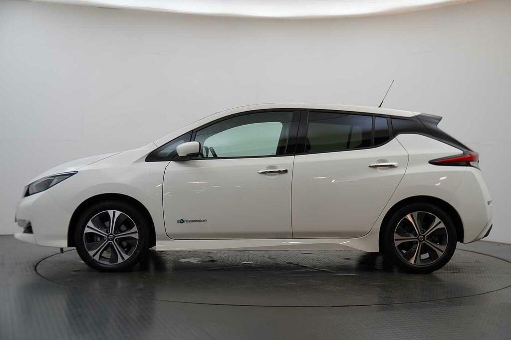 Nissan Leaf 40Kw N-connecta With Sat Nav And 360 View Cam White #5