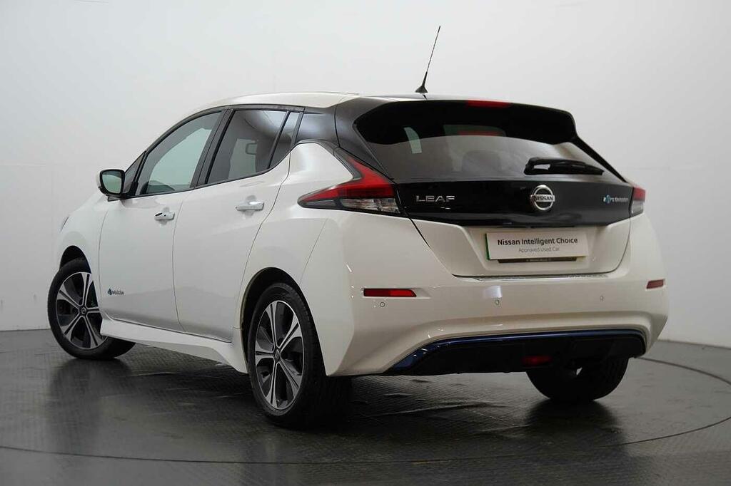 Nissan Leaf 40Kw N-connecta With Sat Nav And 360 View Cam White #3