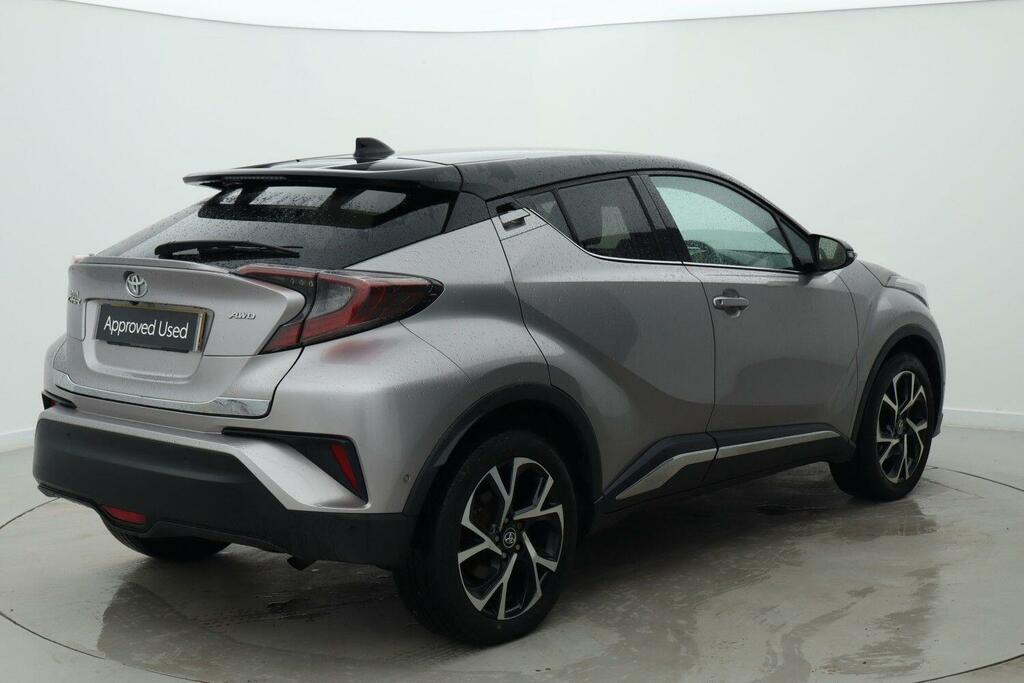 Toyota C-Hr 1.2 Vvt-i Dynamic Suv Cvt Awd Euro 6 S PK67OFB Silver #2