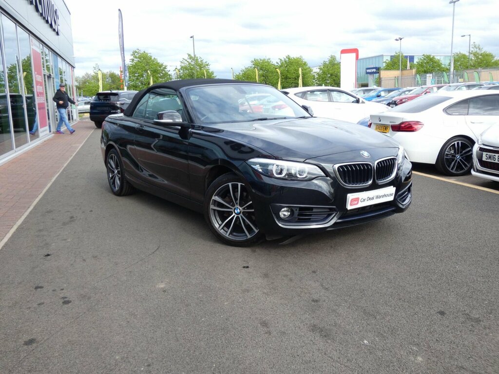 BMW 2 Series 1.5 218I Gpf Sport Euro 6 Ss Black