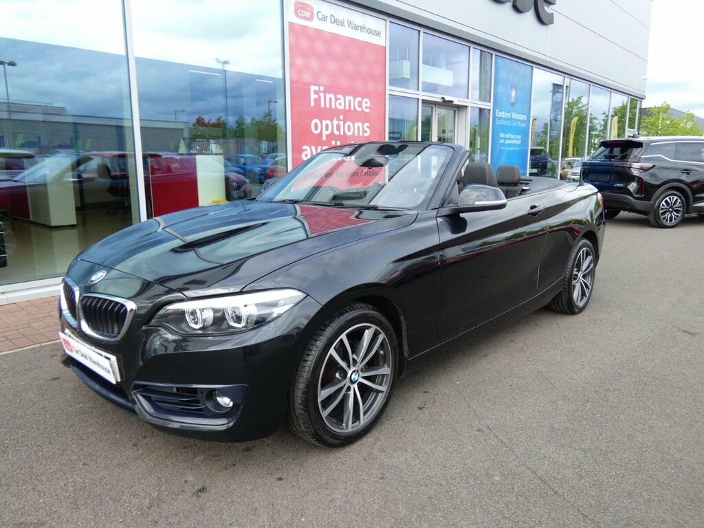 BMW 2 Series 1.5 218I Gpf Sport Euro 6 Ss BN69YTE Black #3