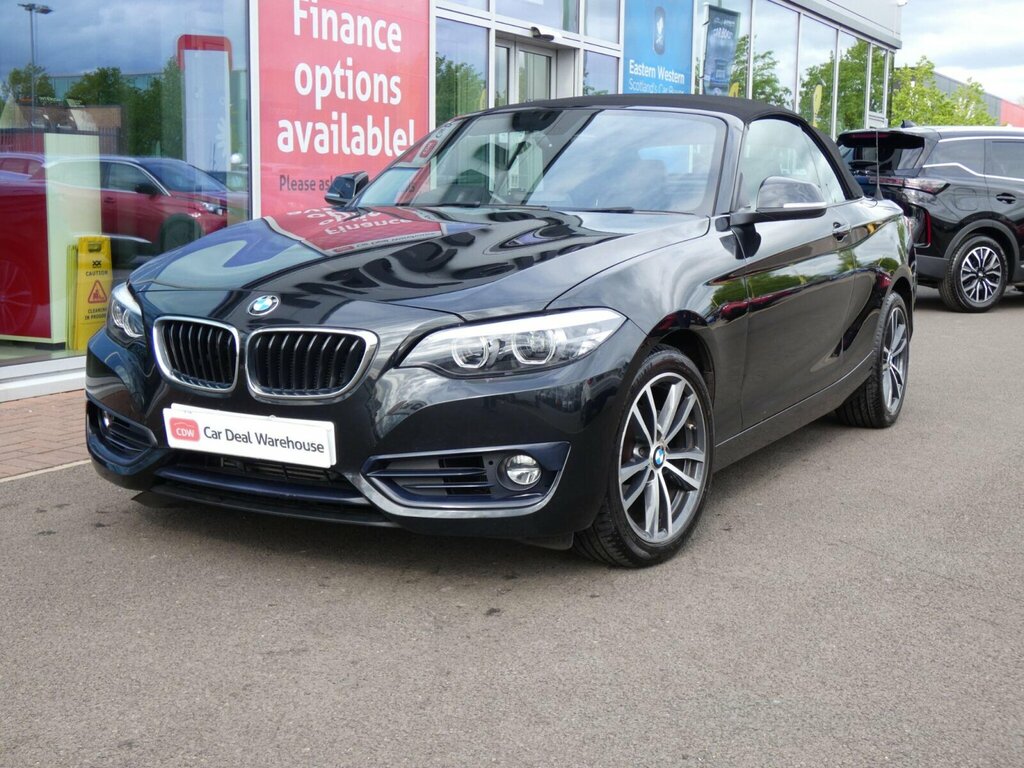 BMW 2 Series 1.5 218I Gpf Sport Euro 6 Ss BN69YTE Black #4