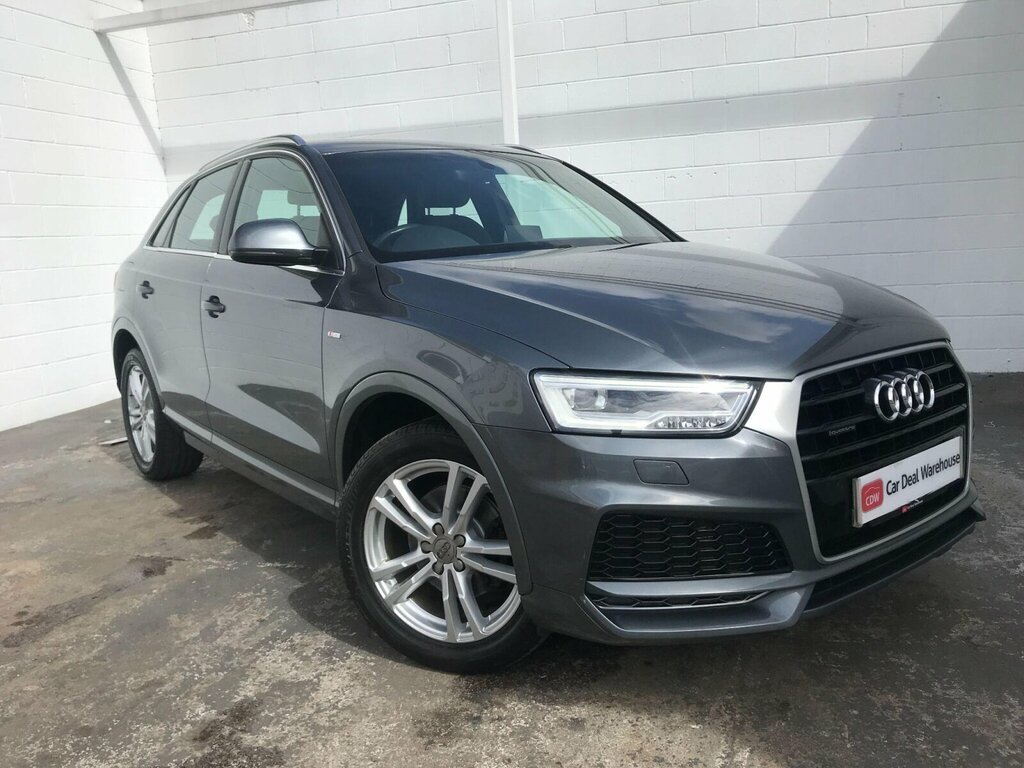 Audi Q3 2.0 Tfsi S Line Edition S Tronic Quattro Euro 6 S GJ17WAA Grey #3