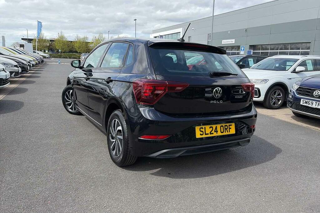 Volkswagen Polo 1.0 Tsi Life SL24ORF Black #3