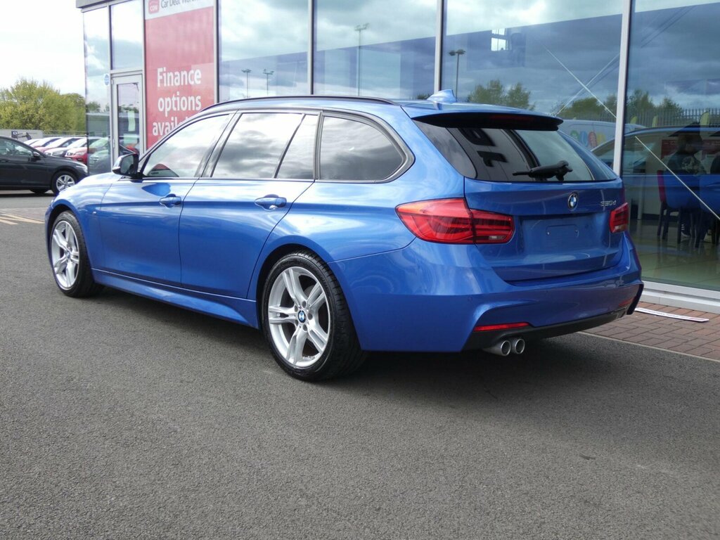 BMW 3 Series 2.0 320D M Sport Touring Euro 6 Ss YH19VKL Blue #4