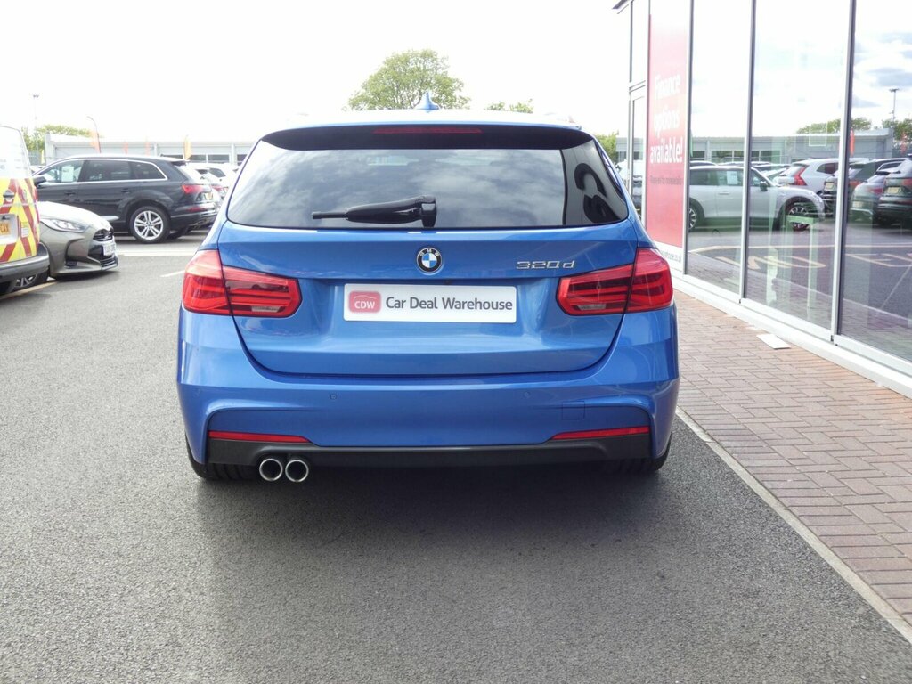BMW 3 Series 2.0 320D M Sport Touring Euro 6 Ss YH19VKL Blue #6