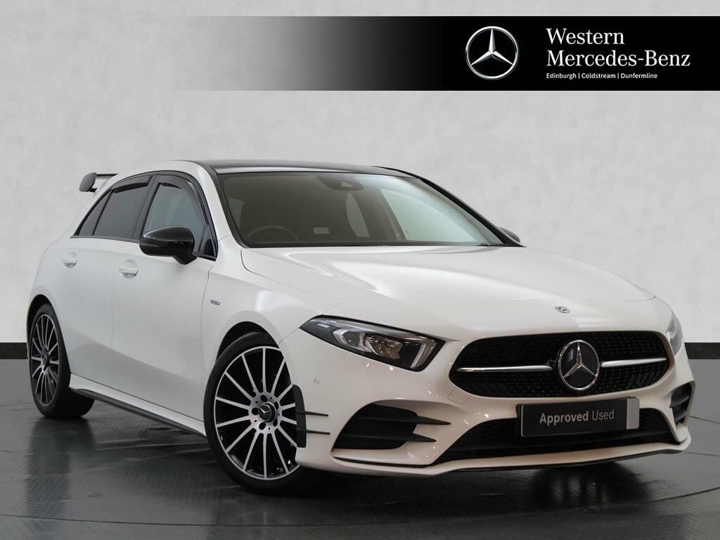 Mercedes-Benz A Class A 200 D Exclusive Edition White