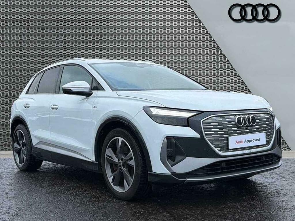 Audi Q4 E Tron Q4 S Line 40 E-tron 150,00 Kw White