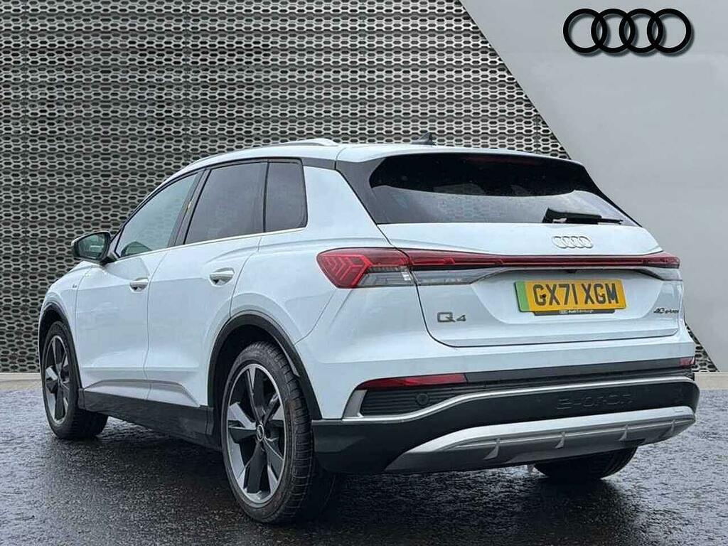 Audi Q4 E Tron Q4 S Line 40 E-tron 150,00 Kw GX71XGM White #3