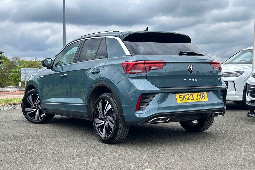 Volkswagen T-Roc 1.5 Tsi R-line SK23JXR Blue #6