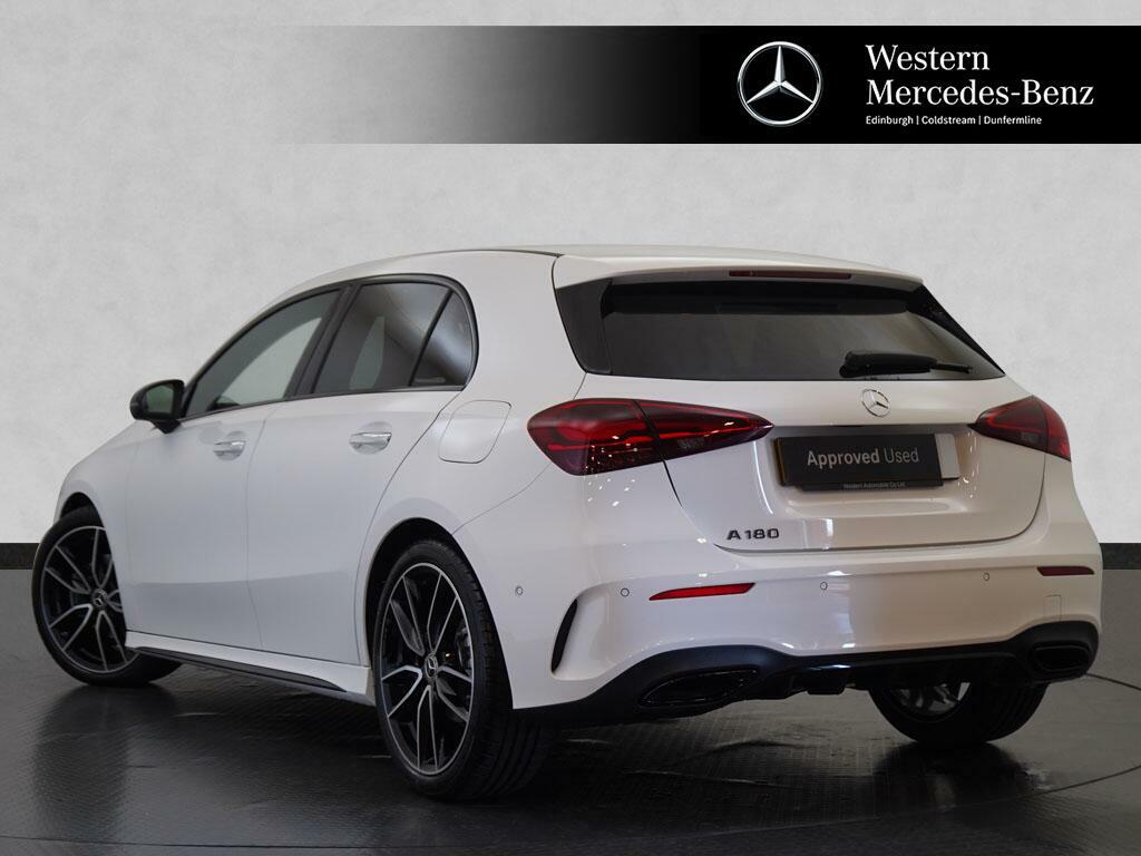 Mercedes-Benz A Class A 180 Amg Line Premium KP75OTN White #3