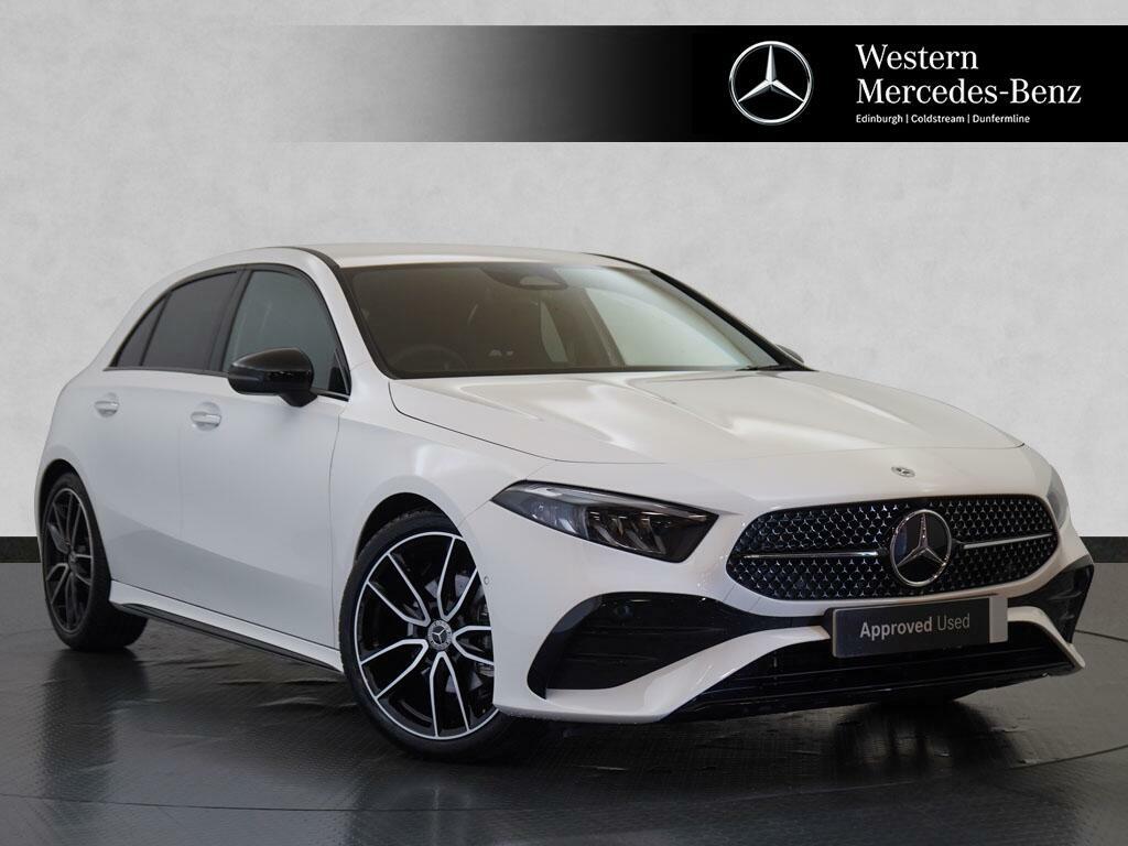Mercedes-Benz A Class A 180 Amg Line Premium White