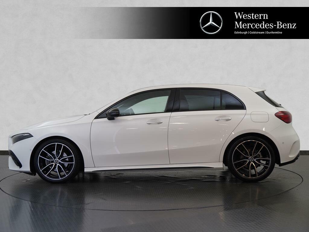 Mercedes-Benz A Class A 180 Amg Line Premium KP75OTN White #4