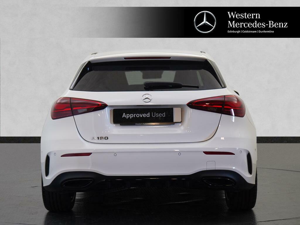 Mercedes-Benz A Class A 180 Amg Line Premium KP75OTN White #5