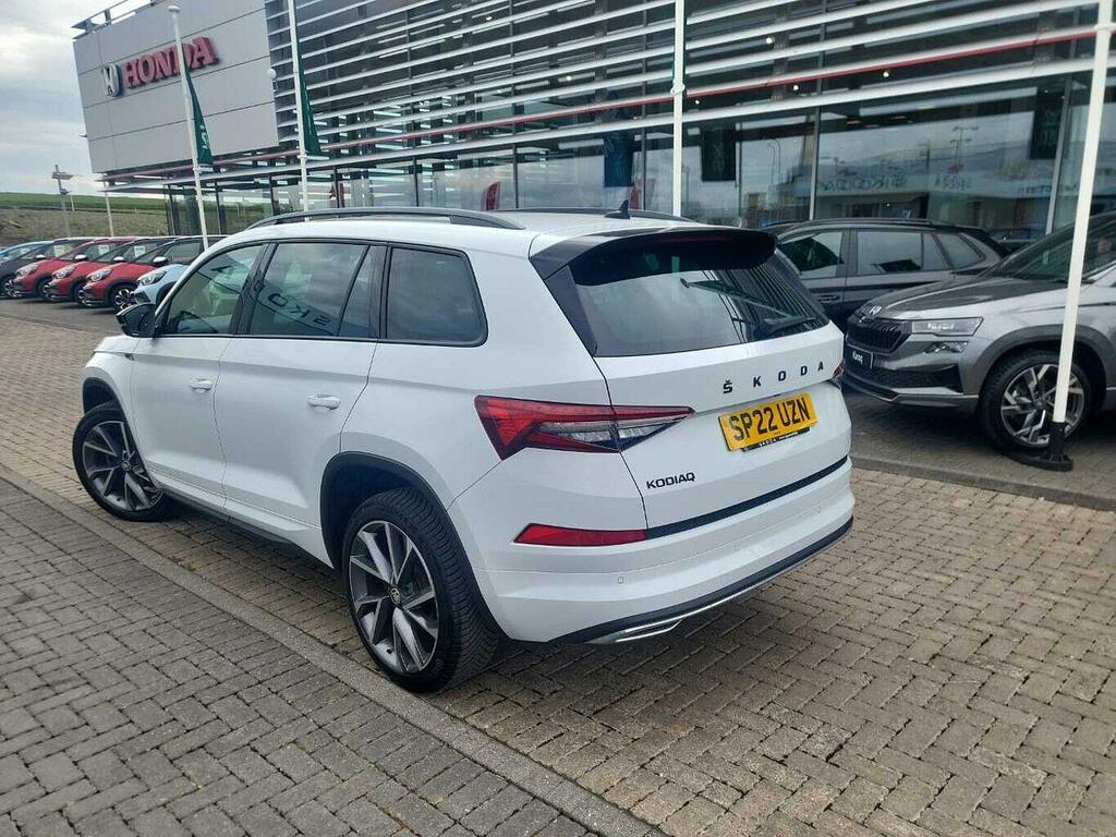 Skoda Kodiaq 1.5 Tsi Sport Line Dsg 7 Seat SP22UZN Black #3