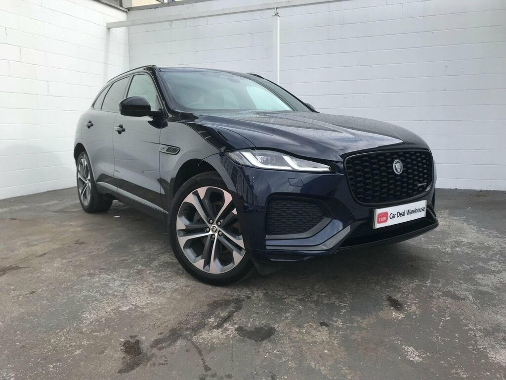 Jaguar F-Pace 2.0 D200 Mhev R-dynamic Hse Black Awd Euro 6 Blue