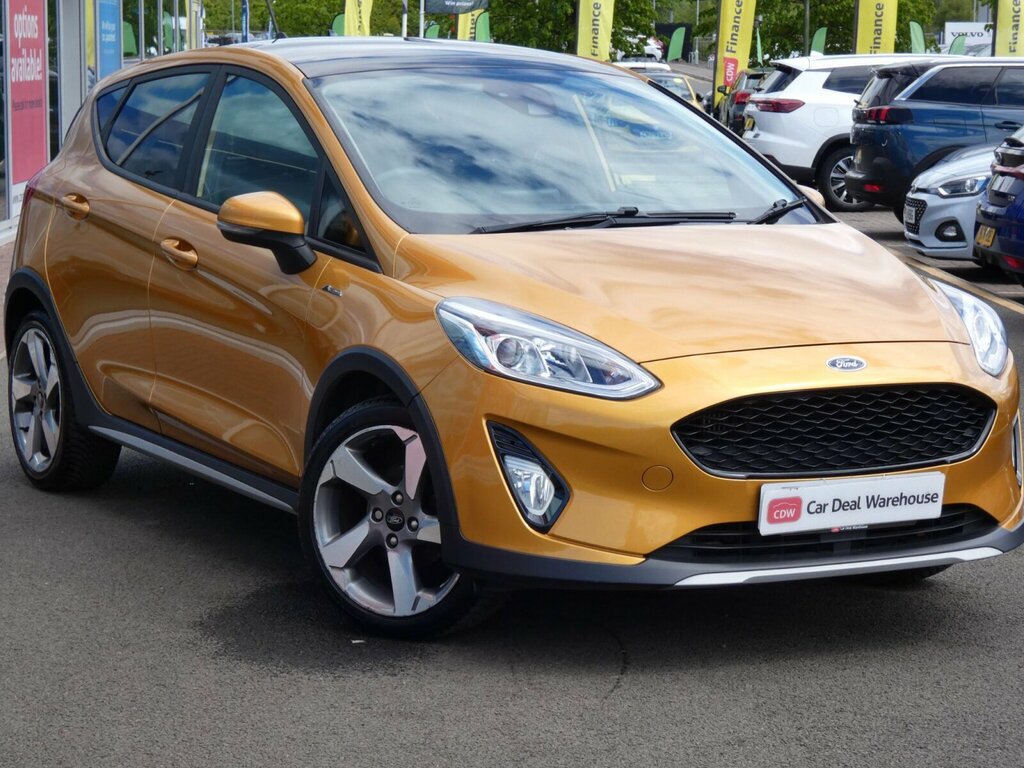 Ford Fiesta 1.0T Ecoboost Active X Euro 6 Ss Yellow