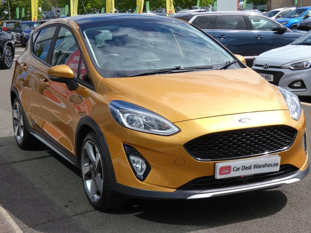 Ford Fiesta 1.0T Ecoboost Active X Euro 6 Ss EG19ZVD Yellow #6