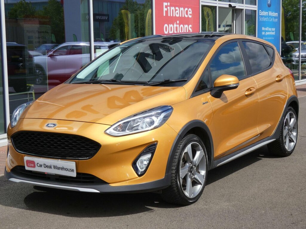 Ford Fiesta 1.0T Ecoboost Active X Euro 6 Ss EG19ZVD Yellow #5