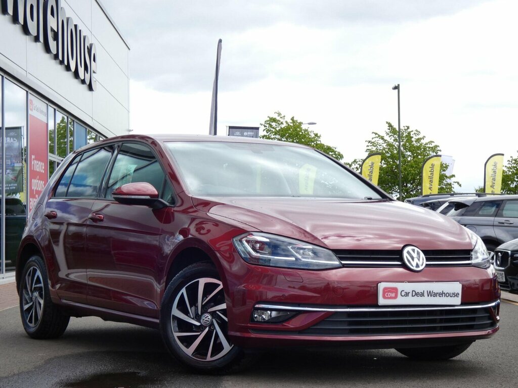 Volkswagen Golf 1.0 Tsi Match Edition Euro 6 Ss SV69YKF Red