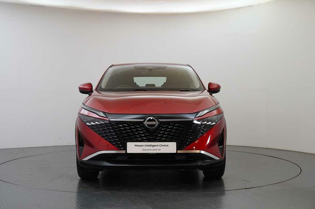 Nissan Qashqai 1.3 Dig-t Mh 158 Acenta Premium X-tronic With LF74ARU Red #4